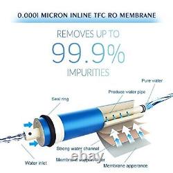 Système de filtration d'eau par osmose inverse à 5 étages FS-TFC 100 GPD Fast Flow Plus