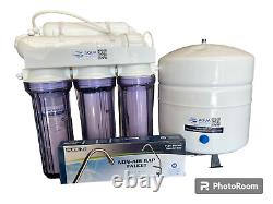 Système de filtration d'eau par osmose inverse à 5 étapes, débit de 100 GPD