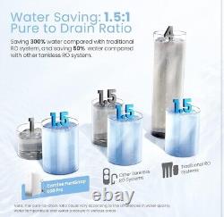 Système de filtration d'eau par osmose inverse sans réservoir Comfee PureSnap 600 Pro
