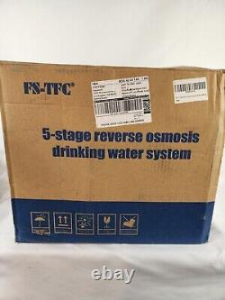 Système de filtration d'eau potable par osmose inverse à 5 étapes FS-TFC