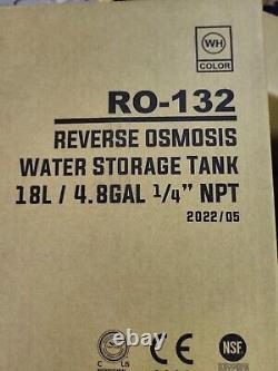 Système de filtration de luxe par osmose inverse Express Water RO avec robinet chromé NEUF OUVERT