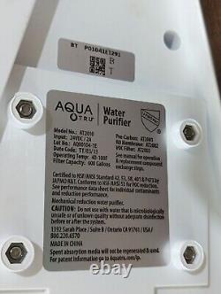 Système de filtration purificateur d'eau par osmose inverse Aqua Tru AT2010 pour comptoir