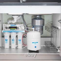 Système de filtre à eau par osmose inverse à 6 étapes Geekpure avec filtre U-V 75 GPD d'occasion