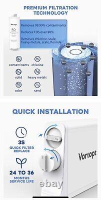 Système de filtre à eau par osmose inverse sous évier - Nouveau