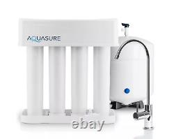 Système de purification d'eau potable par osmose inverse à torsion rapide AQUASURE AS-PR75A