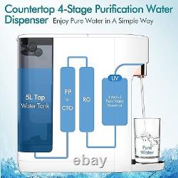 Système de purification de l'eau par filtration par osmose inverse OEMIRY UV (osmose inverse) pour comptoir