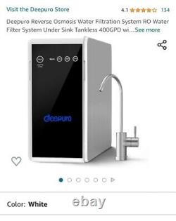 Système de traitement d'eau Deepuro par osmose inverse à 5 étapes NEUF 199 $