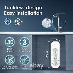 Tankless Ro Reverse Osmosis Water Filtration System Tds Reduction By Waterdrop