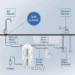 Waterdrop Ro Système De Filtration D'eau Par Osmose Inverse Avec Reminéralisation